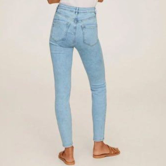 Mango Denim NOA Skinny Jeans Sz 4 - Picture 4 of 7